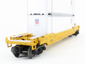 O Gauge 3-Rail MTH Rail King 30-4214B UP Union Pacific Husky Stack Car #548052