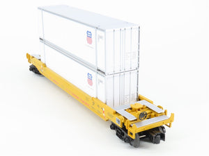 O Gauge 3-Rail MTH Rail King 30-4214B UP Union Pacific Husky Stack Car #548052