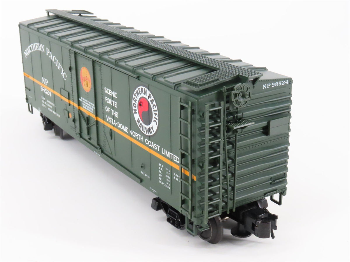 O Gauge 3-Rail Atlas #0528-2 NP Northern Pacific 40&#39; Plug Door Box Car #98524