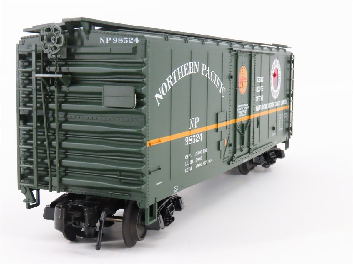 O Gauge 3-Rail Atlas #0528-2 NP Northern Pacific 40&#39; Plug Door Box Car #98524