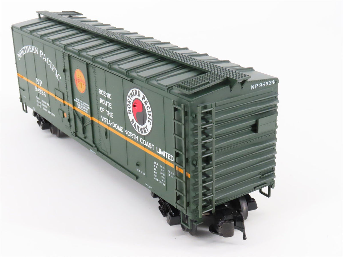 O Gauge 3-Rail Atlas #0528-2 NP Northern Pacific 40&#39; Plug Door Box Car #98524