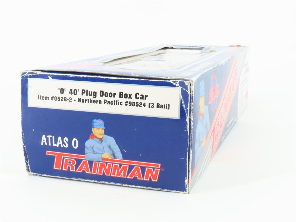 O Gauge 3-Rail Atlas #0528-2 NP Northern Pacific 40&#39; Plug Door Box Car #98524