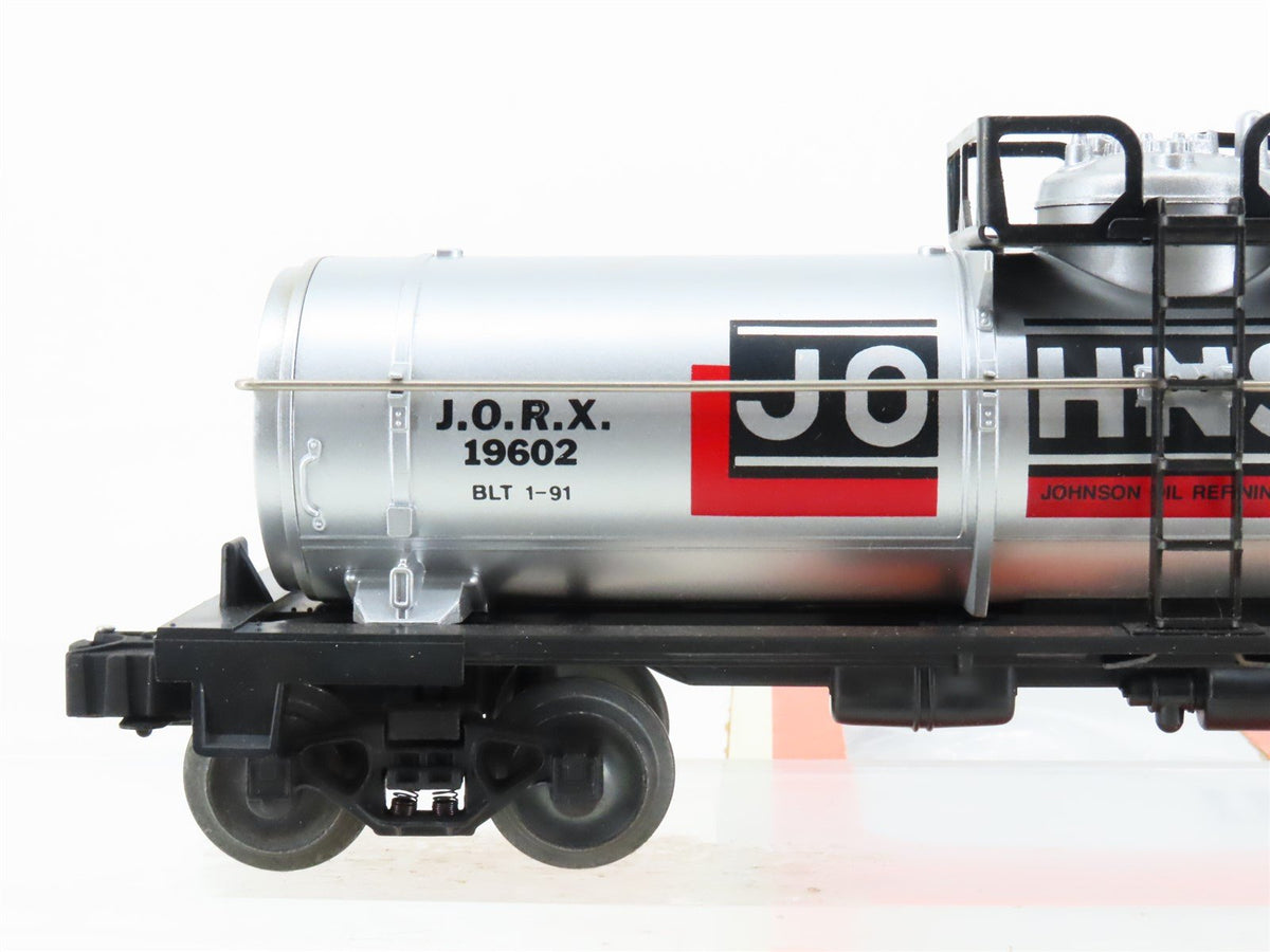 O Gauge 3-Rail Lionel 6-19602 JORX Johnson Single Dome Tank Car #19602
