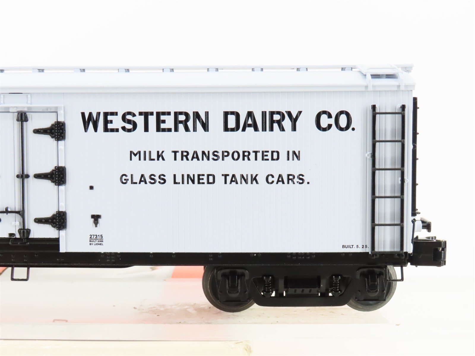 O Gauge 3-Rail Lionel 6-27315 GATX Western Dairy Transport Milk Car #707