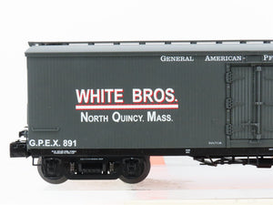 O Gauge 3-Rail Lionel 6-17340 GPEX White Brothers Milk Car #891