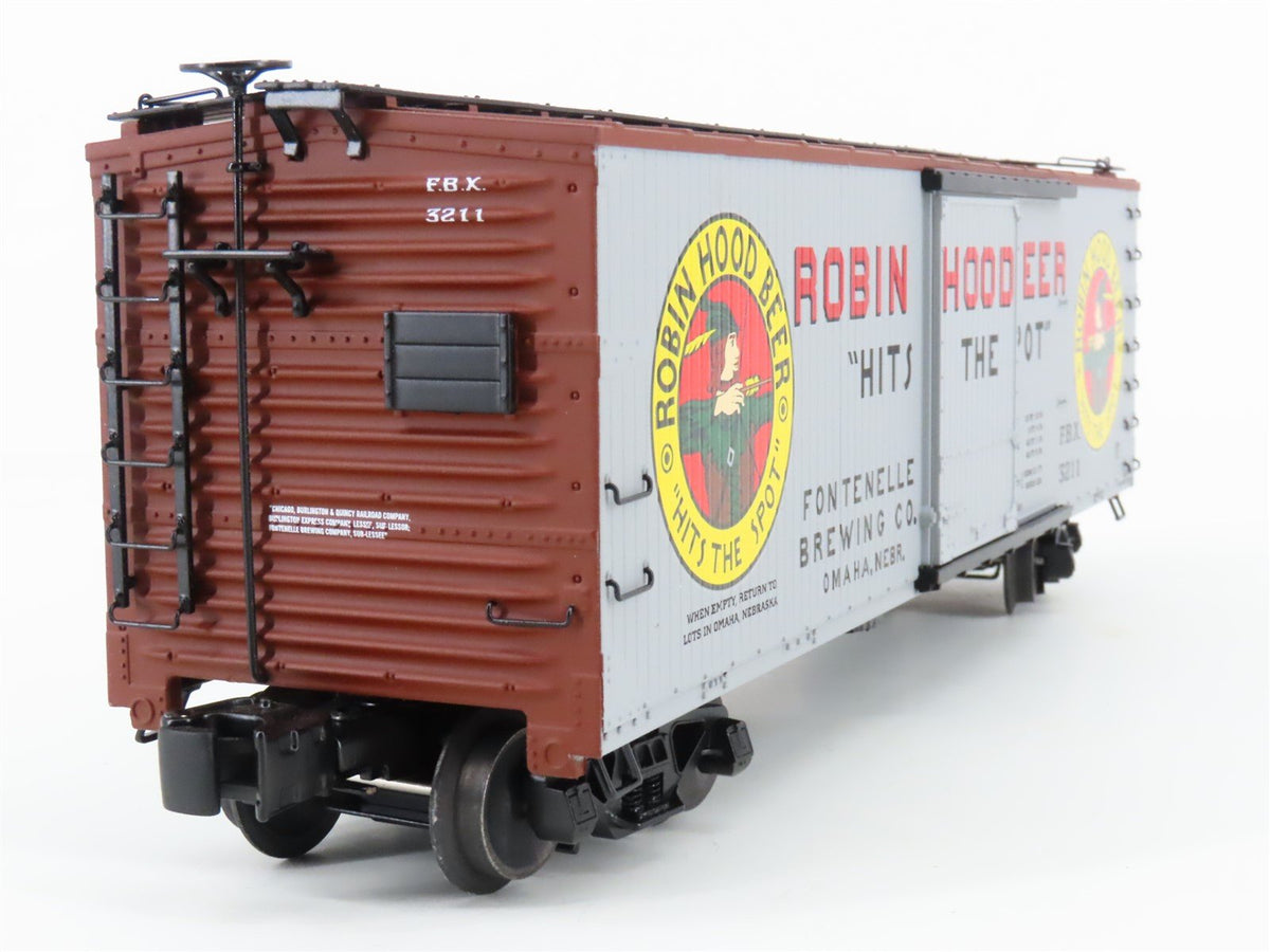 O Gauge 3-Rail Lionel 6-52580 LOTS 2011 FBX Robin Hood Beer Box Car #3211