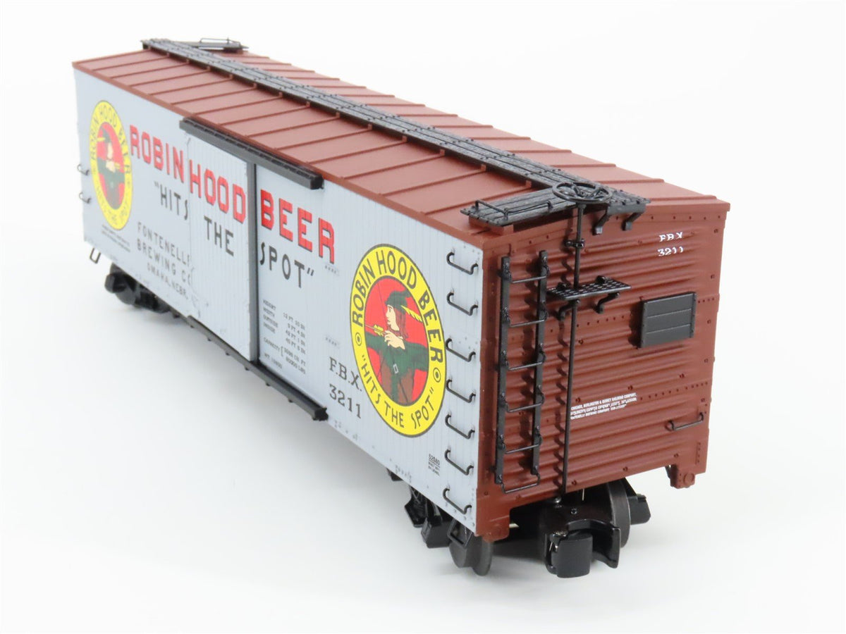O Gauge 3-Rail Lionel 6-52580 LOTS 2011 FBX Robin Hood Beer Box Car #3211
