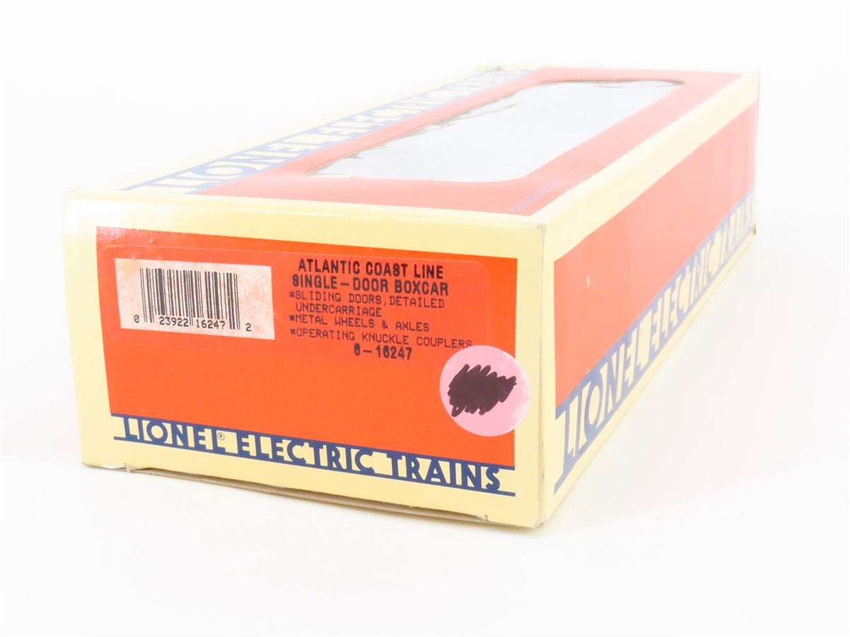 O Gauge 3-Rail Lionel 6-16247 ACL Atlantic Coast Line Single Door Box Car #16247