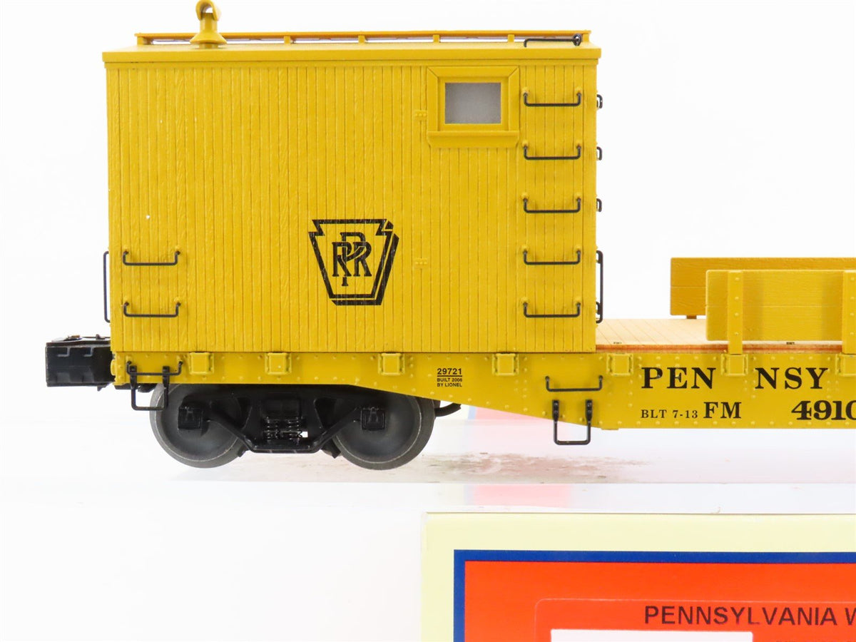 O Gauge 3-Rail Lionel 6-29721 PRR Pennsylvania Railroad Work Caboose #491064