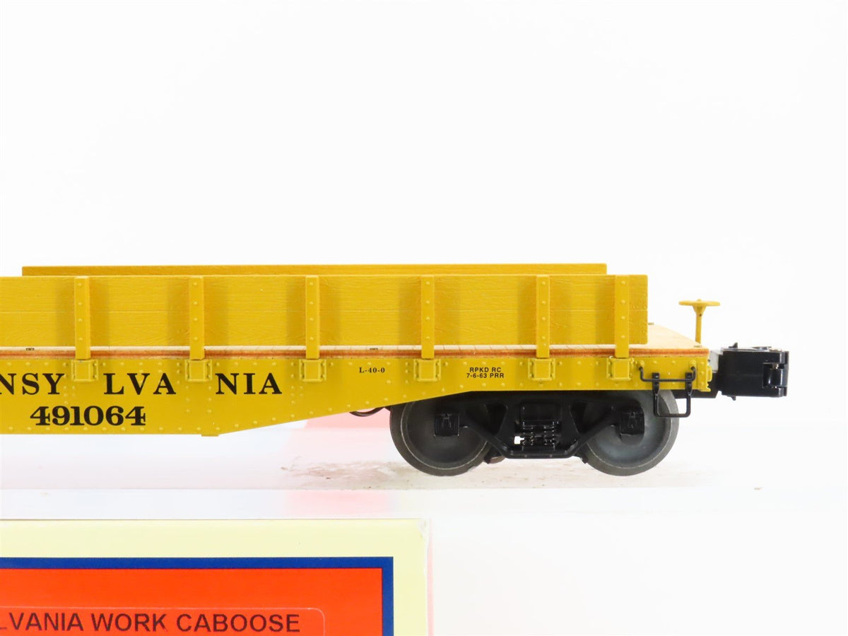 O Gauge 3-Rail Lionel 6-29721 PRR Pennsylvania Railroad Work Caboose #491064