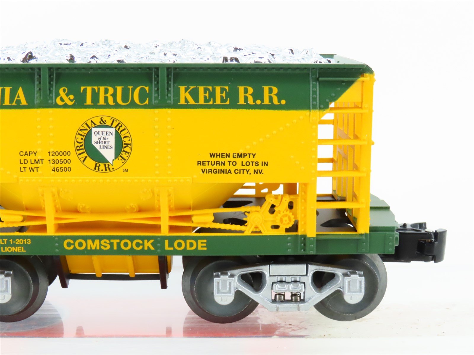 O Gauge 3-Rail Lionel 6-58559 LOTS 2013 V&T Virginia & Truckee Ore Car #34133