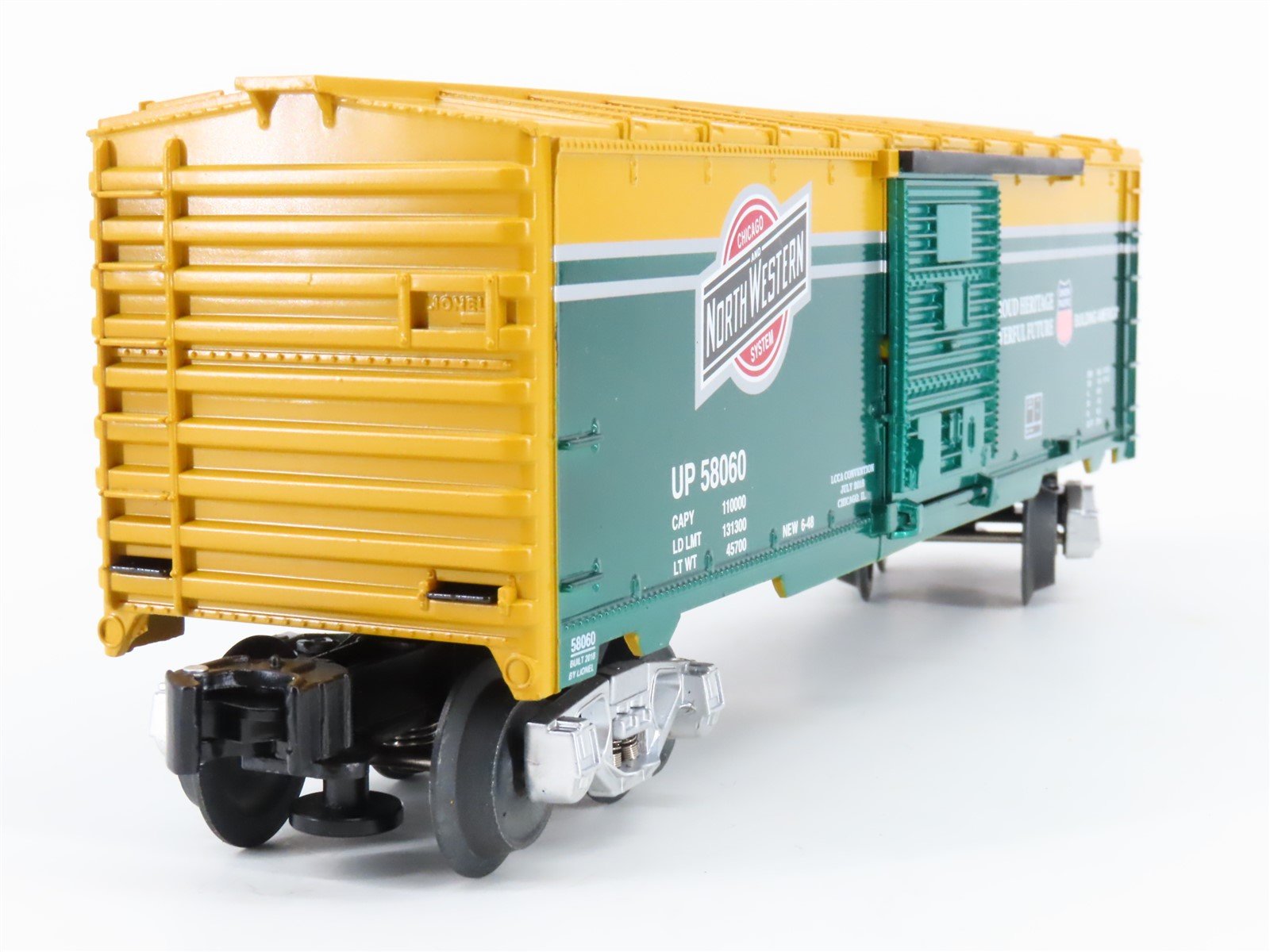 O Gauge 3-Rail Lionel 6-58060 LCCA 2018 Convention UP CNW Box Car #58060