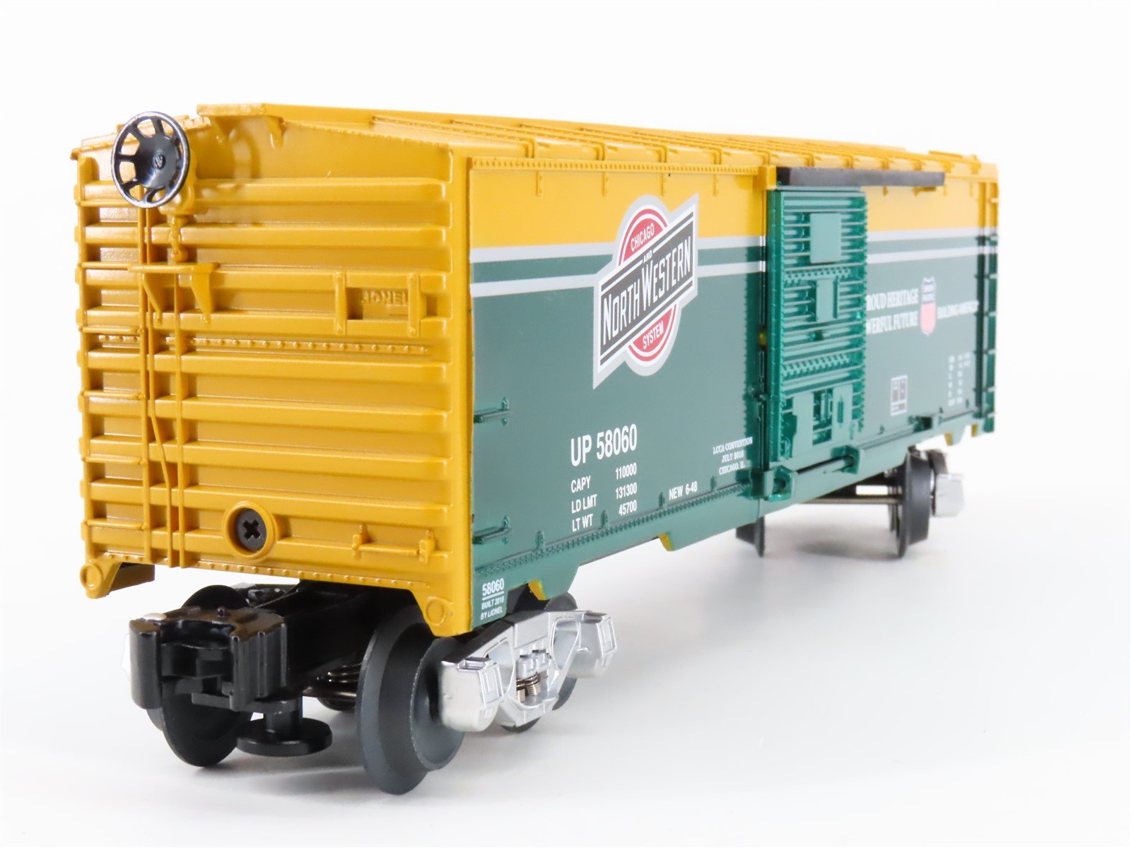 O Gauge 3-Rail Lionel 6-58060 LCCA 2018 Convention UP CNW Box Car #58060