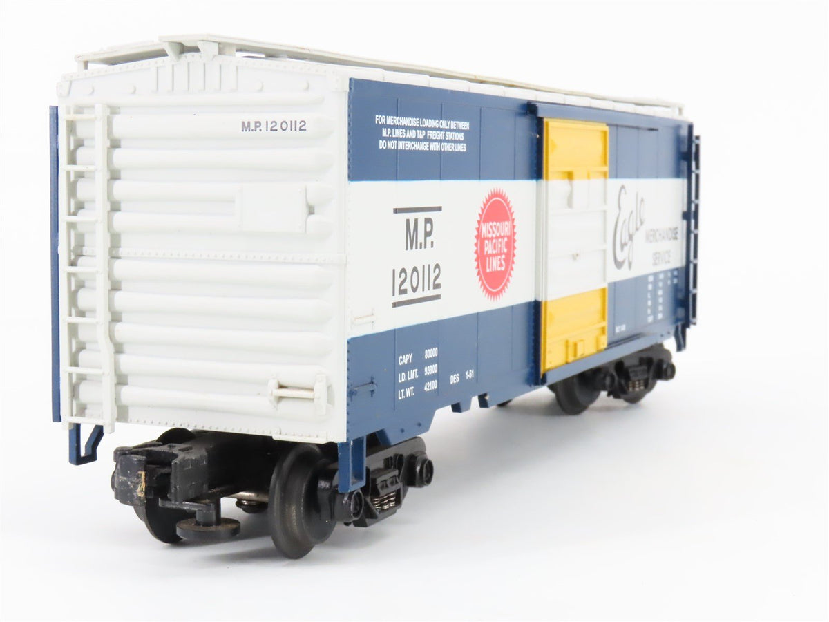 O Gauge 3-Rail MTH 20-93008 MP Missouri Pacific Eagle Box Car #120112