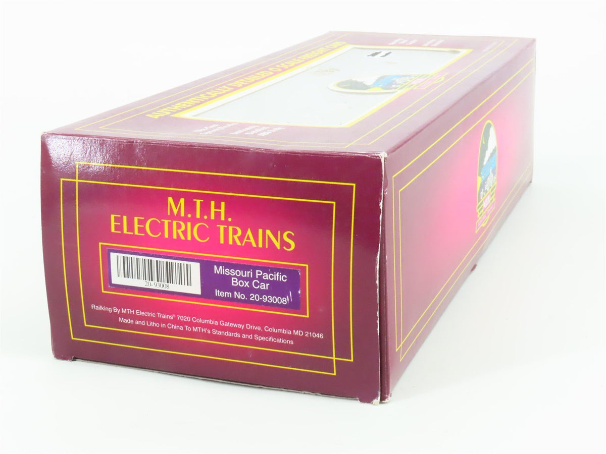 O Gauge 3-Rail MTH 20-93008 MP Missouri Pacific Eagle Box Car #120112