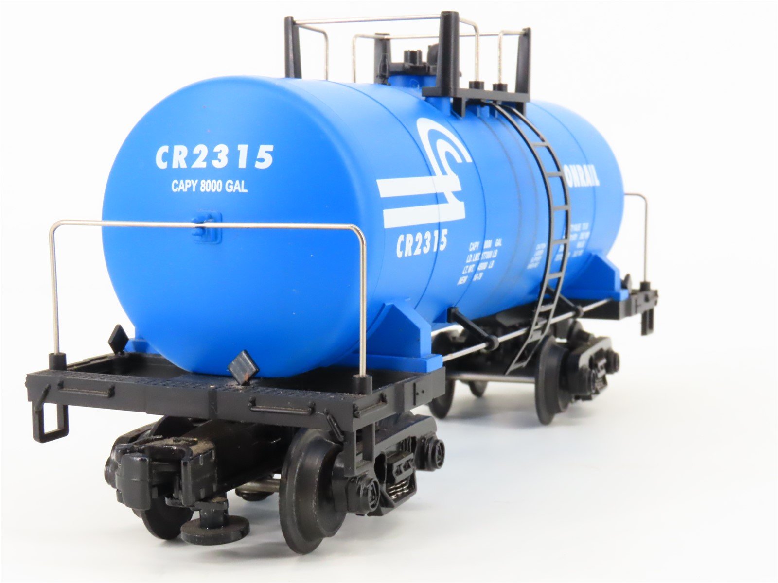 O Gauge 3-Rail MTH 20-9601L CR Conrail Railroad 8,000 Gallon Tank Car #2315