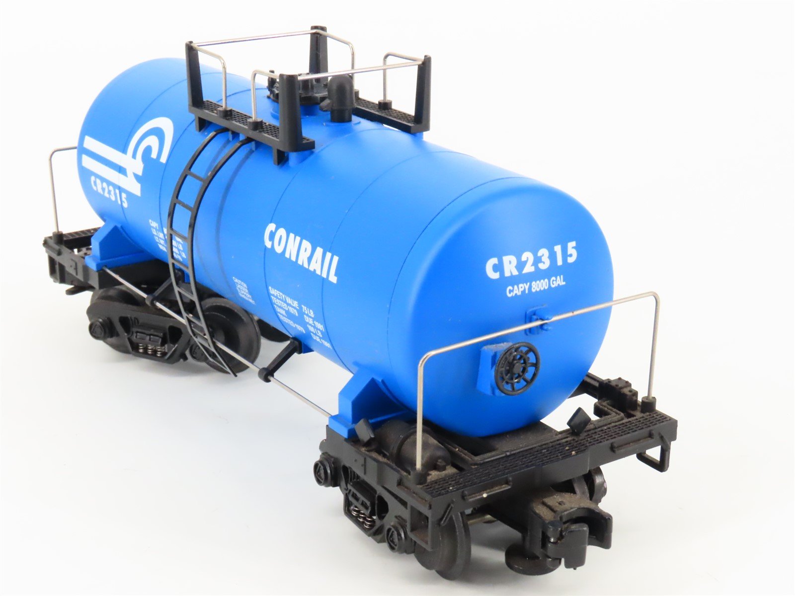 O Gauge 3-Rail MTH 20-9601L CR Conrail Railroad 8,000 Gallon Tank Car #2315