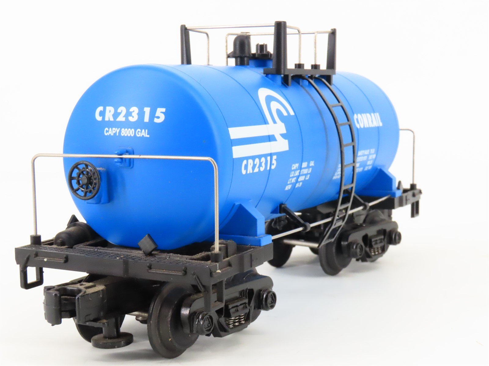 O Gauge 3-Rail MTH 20-9601L CR Conrail Railroad 8,000 Gallon Tank Car #2315