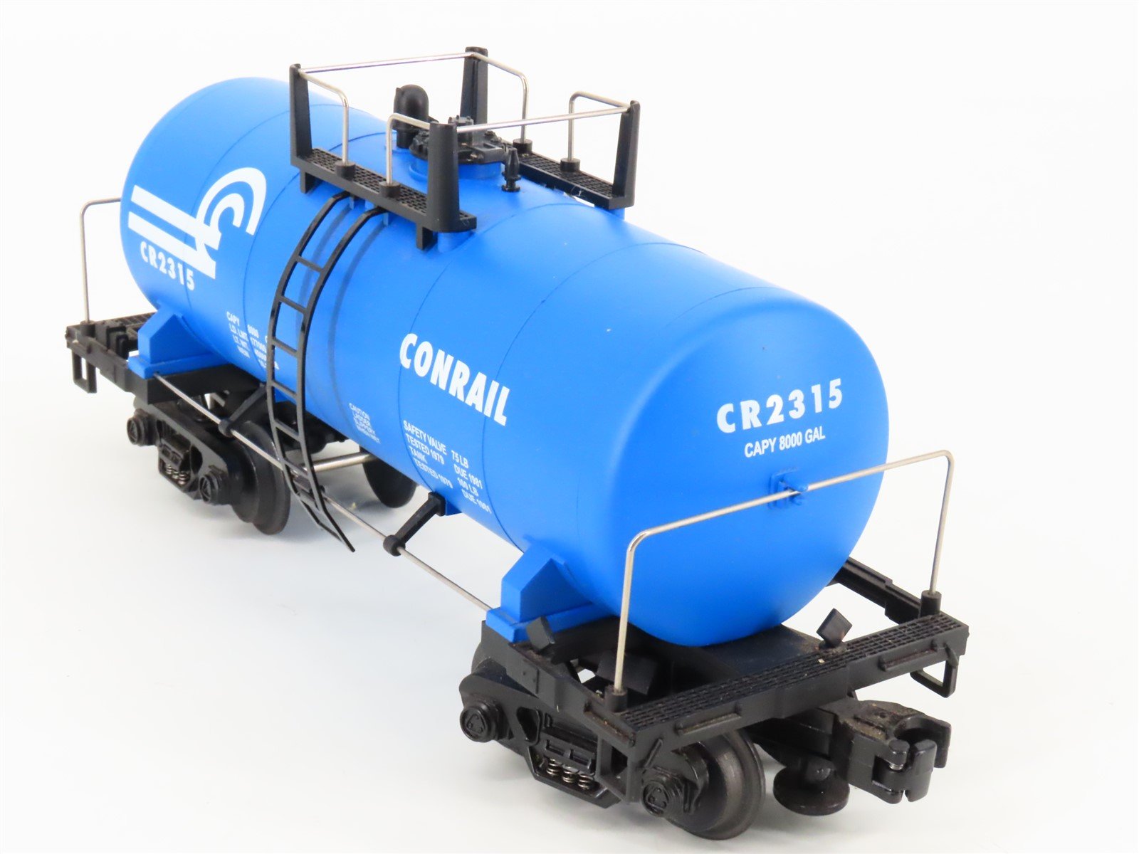 O Gauge 3-Rail MTH 20-9601L CR Conrail Railroad 8,000 Gallon Tank Car #2315