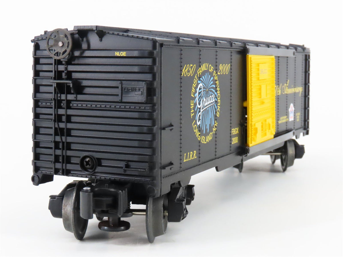 O Gauge 3-Rail Lionel 6-52186 LIRR FBGX Grucci 150th Anniversary Box Car #2000