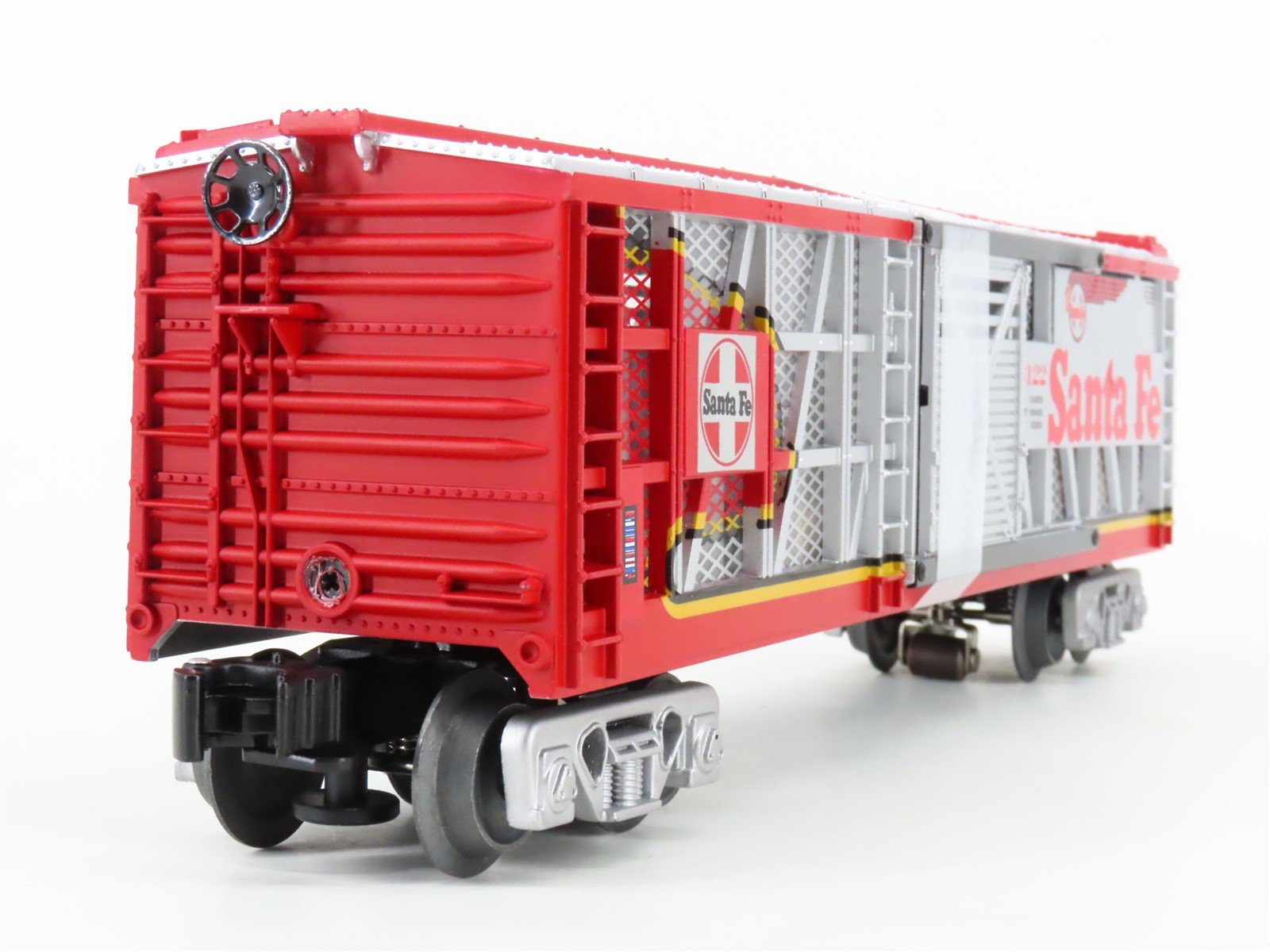 O Gauge 3-Rail Lionel 6-58535 LOTS 2012 ATSF Transparent Boxcar #33122 w/ Light