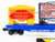 O Gauge 3-Rail K-Line 6-22656 RBBX Ringling Bros Flat Car #66 w/ 3 Circus Wagons