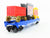 O Gauge 3-Rail K-Line 6-22656 RBBX Ringling Bros Flat Car #66 w/ 3 Circus Wagons