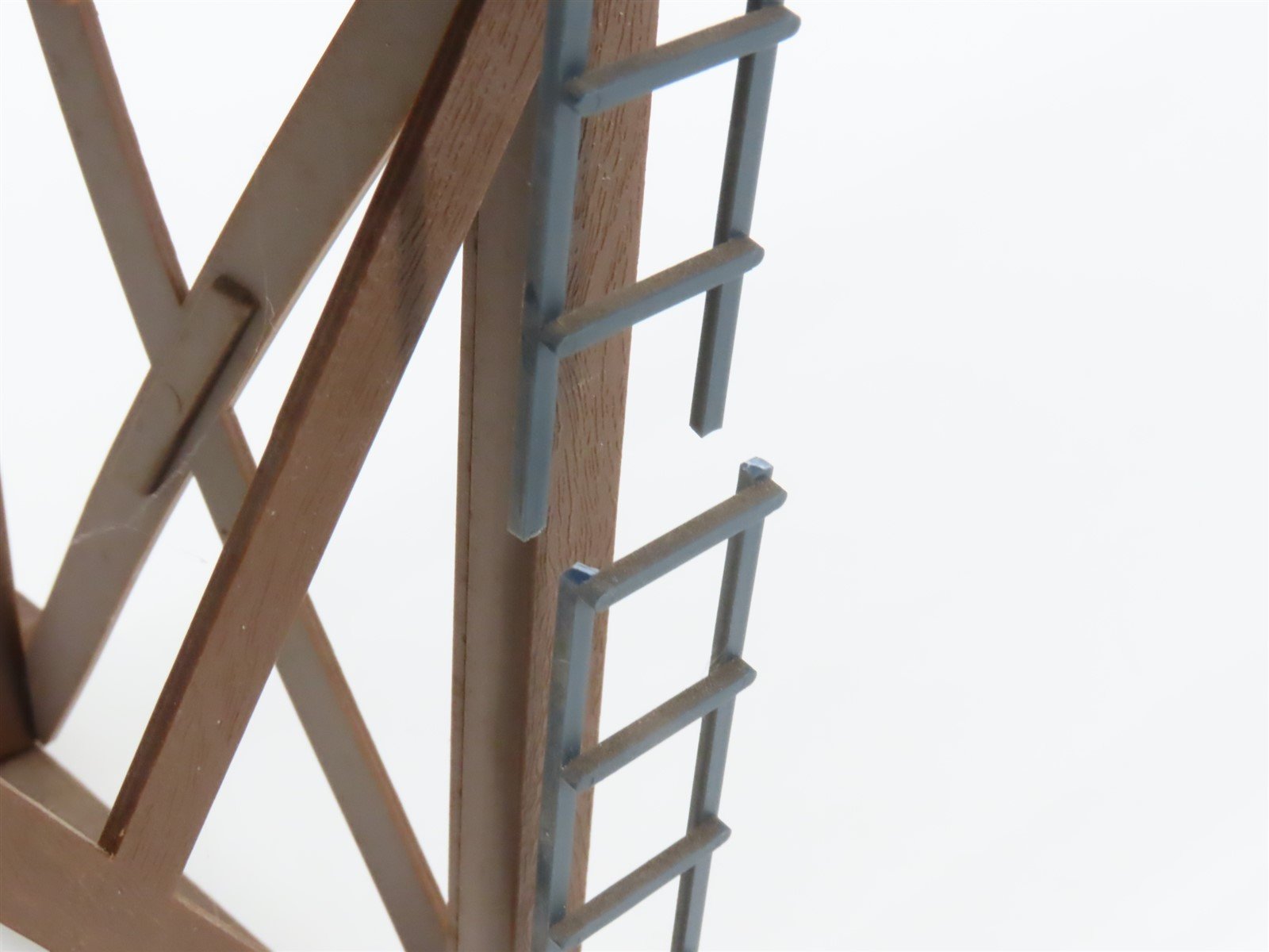 Jim Beam Water Tower Railroad Train Tower Empty Whiskey Decanter