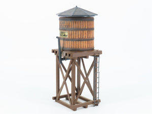 Jim Beam Water Tower Railroad Train Tower Empty Whiskey Decanter