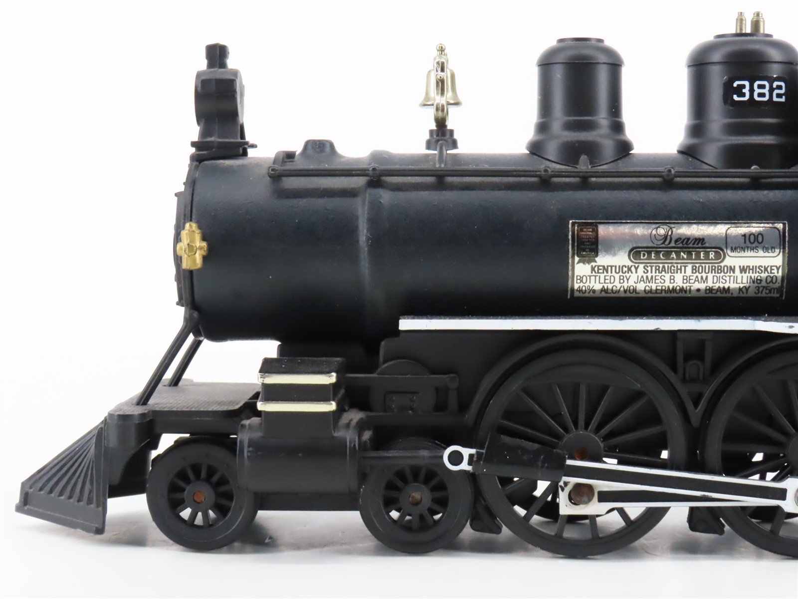 Jim Beam IC Illinois Central Steam and Tender #382 Empty Whiskey Decanter