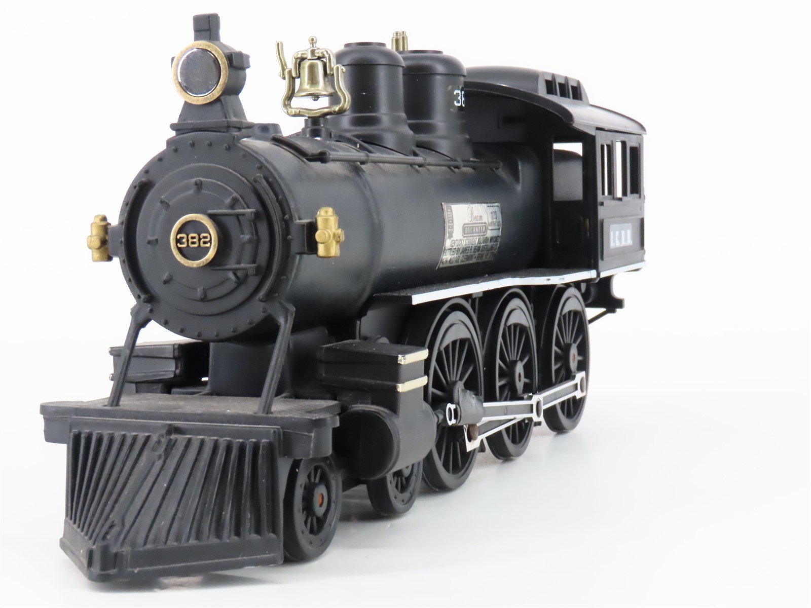 Jim Beam IC Illinois Central Steam and Tender #382 Empty Whiskey Decanter