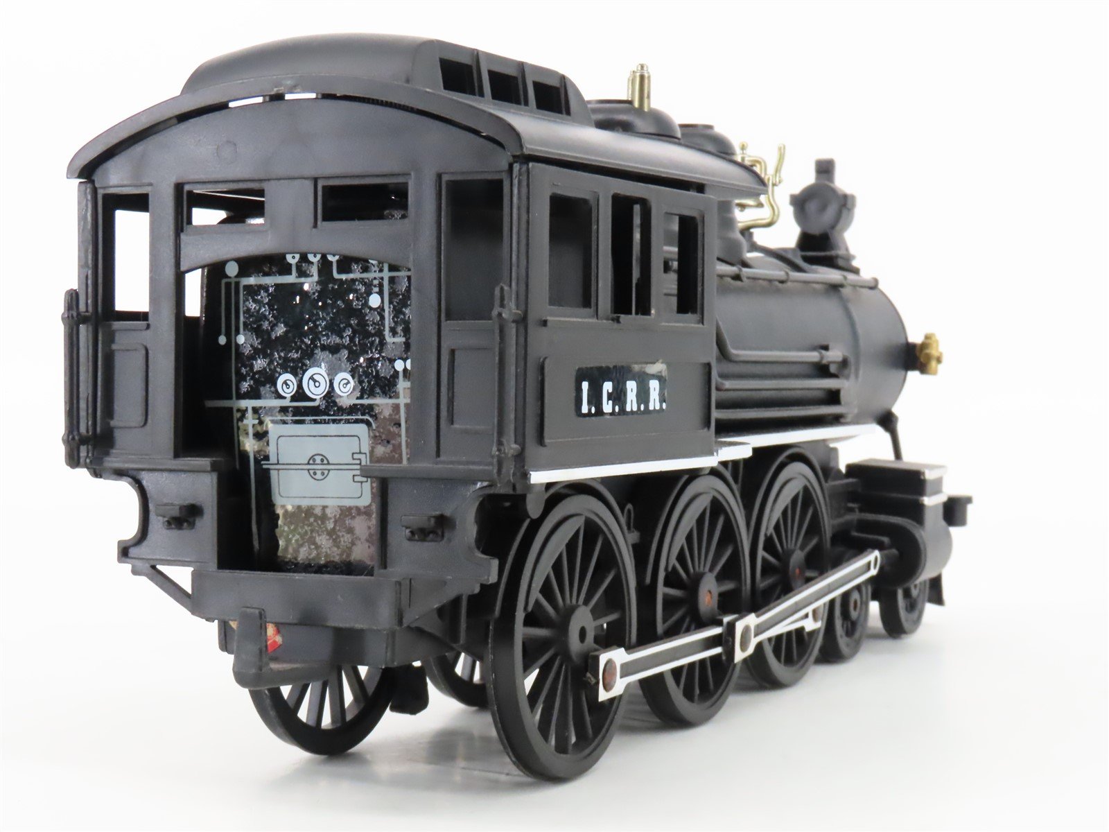 Jim Beam IC Illinois Central Steam and Tender #382 Empty Whiskey Decanter