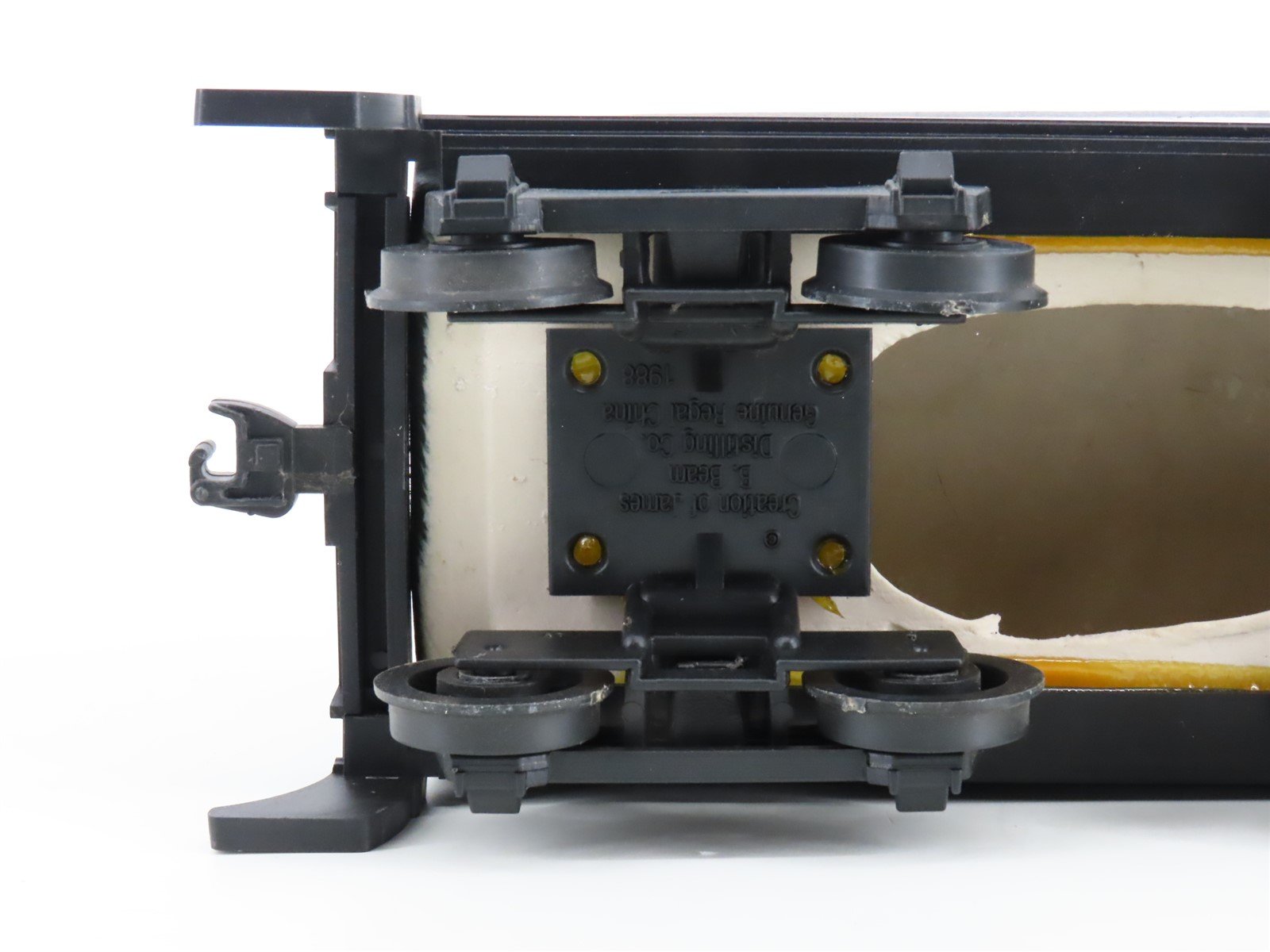 Jim Beam IC Illinois Central Steam and Tender #382 Empty Whiskey Decanter