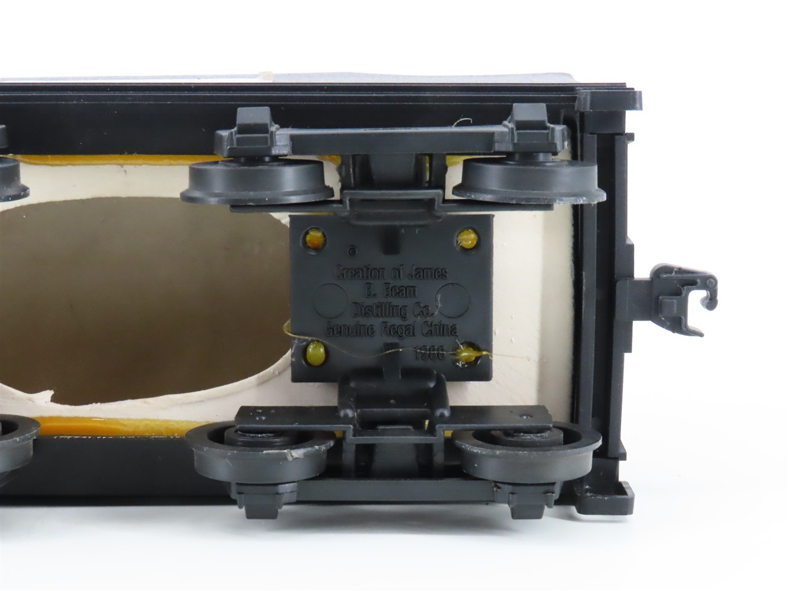 Jim Beam IC Illinois Central Steam and Tender #382 Empty Whiskey Decanter