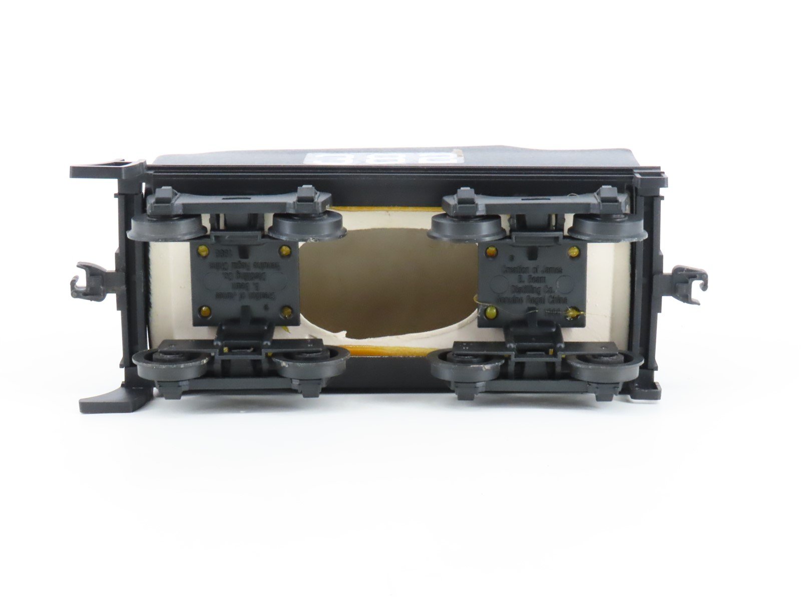 Jim Beam IC Illinois Central Steam and Tender #382 Empty Whiskey Decanter