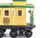 Jim Beam Jersey Western Yellow Caboose #285 Empty Whiskey Decanter