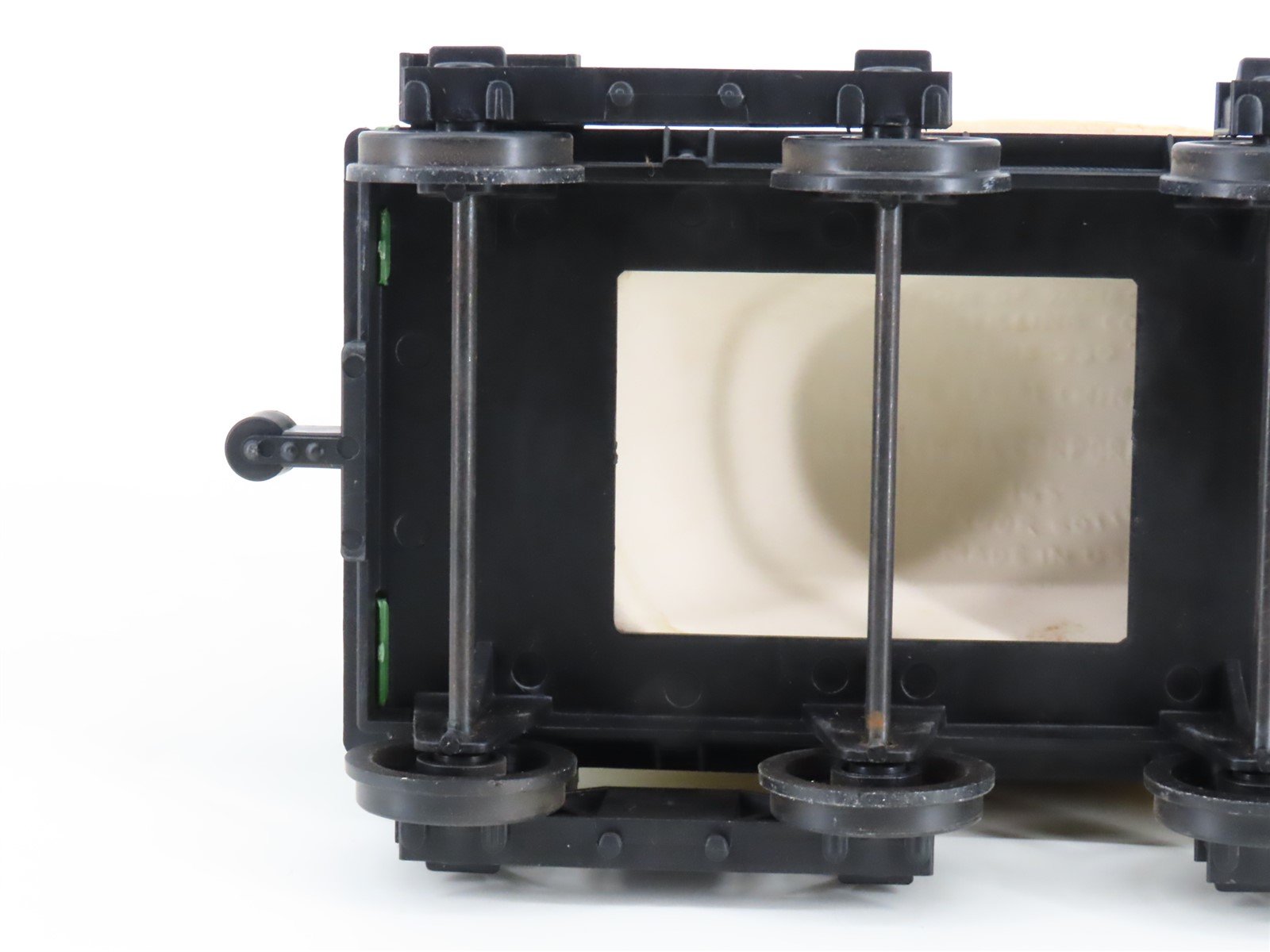 Jim Beam Jersey Western Yellow Caboose #285 Empty Whiskey Decanter