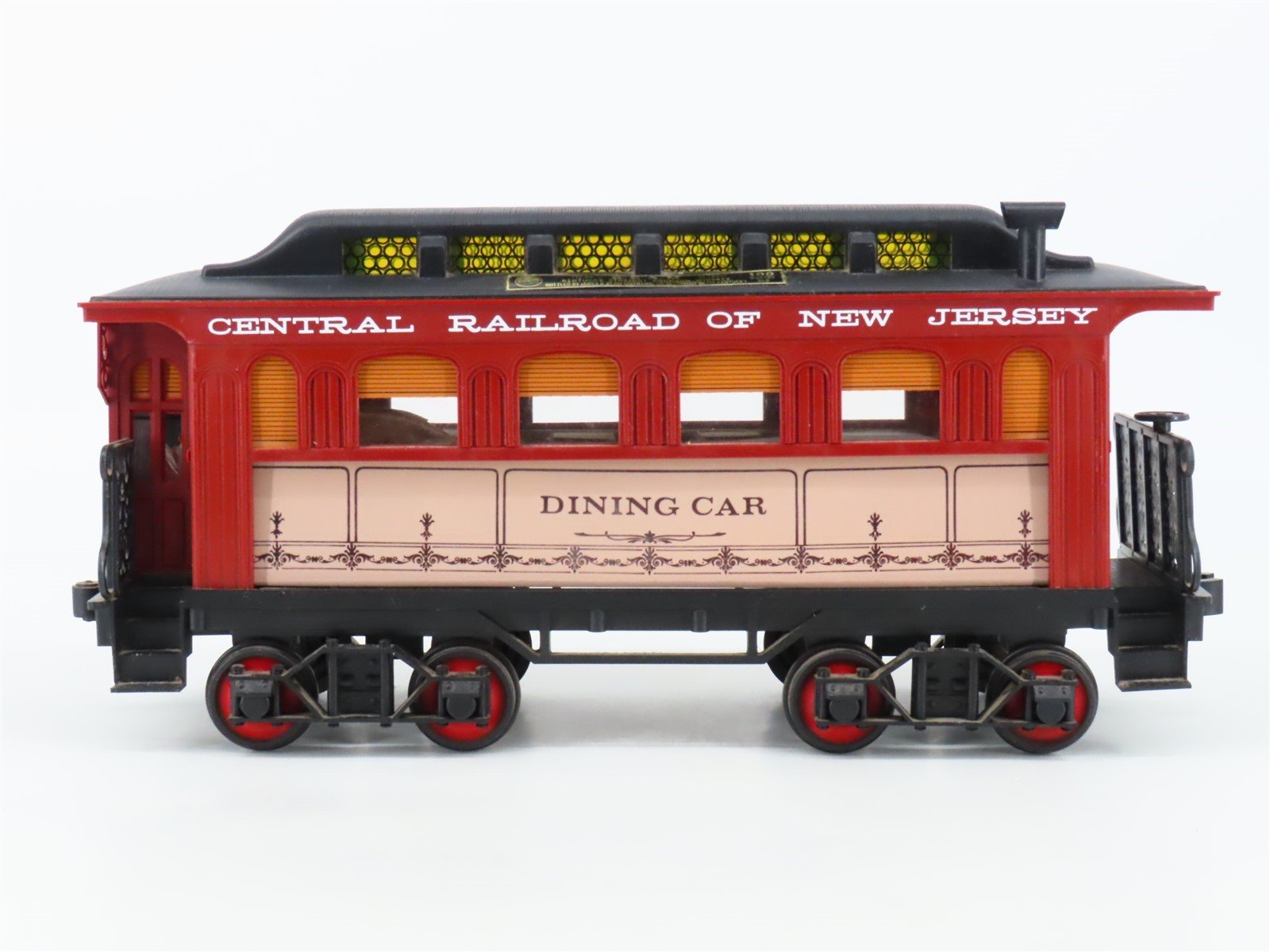 Jim Beam CNJ Central Railroad of New Jersey Dining Car Empty Whiskey Decanter