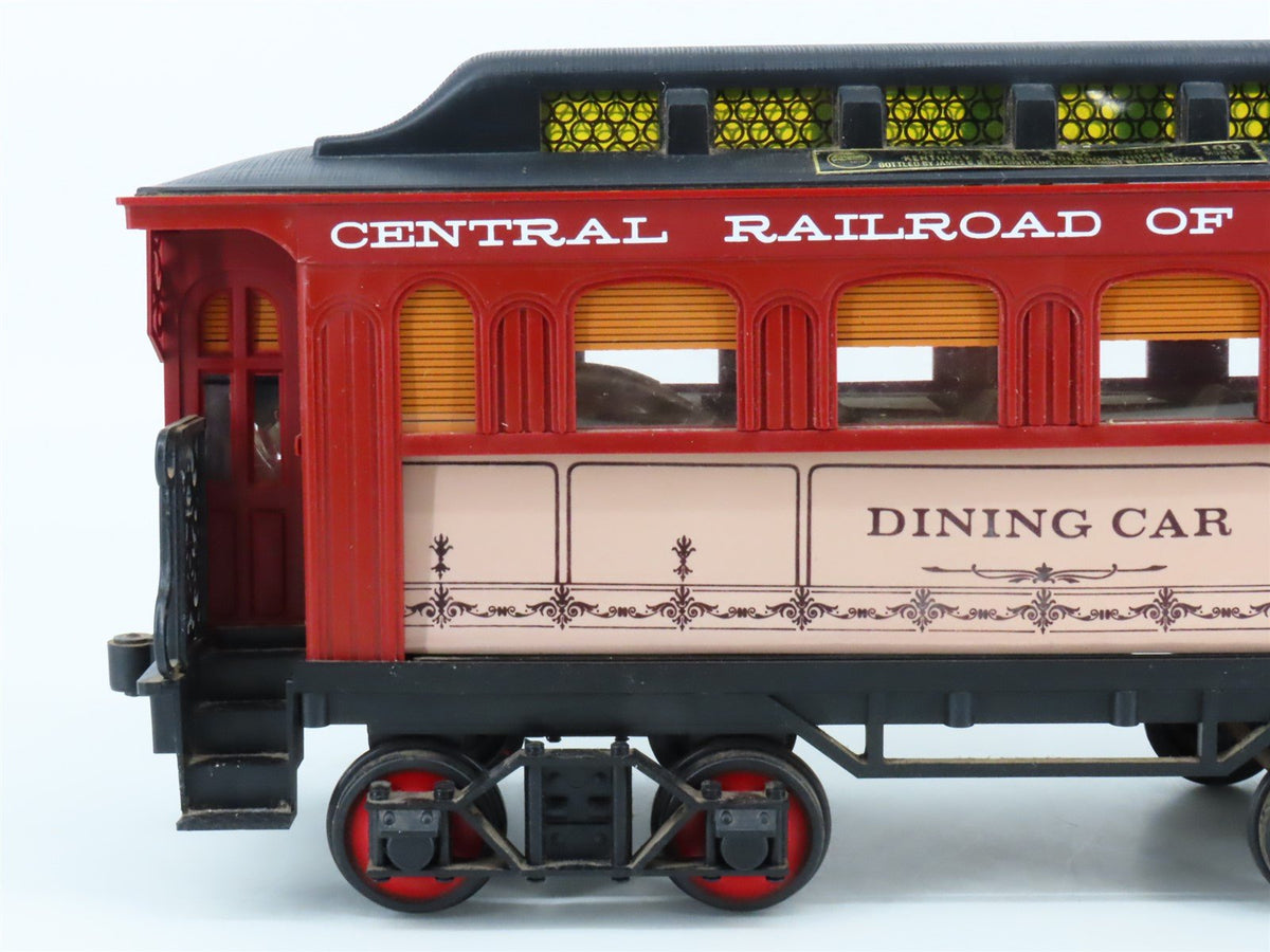 Jim Beam CNJ Central Railroad of New Jersey Dining Car Empty Whiskey Decanter
