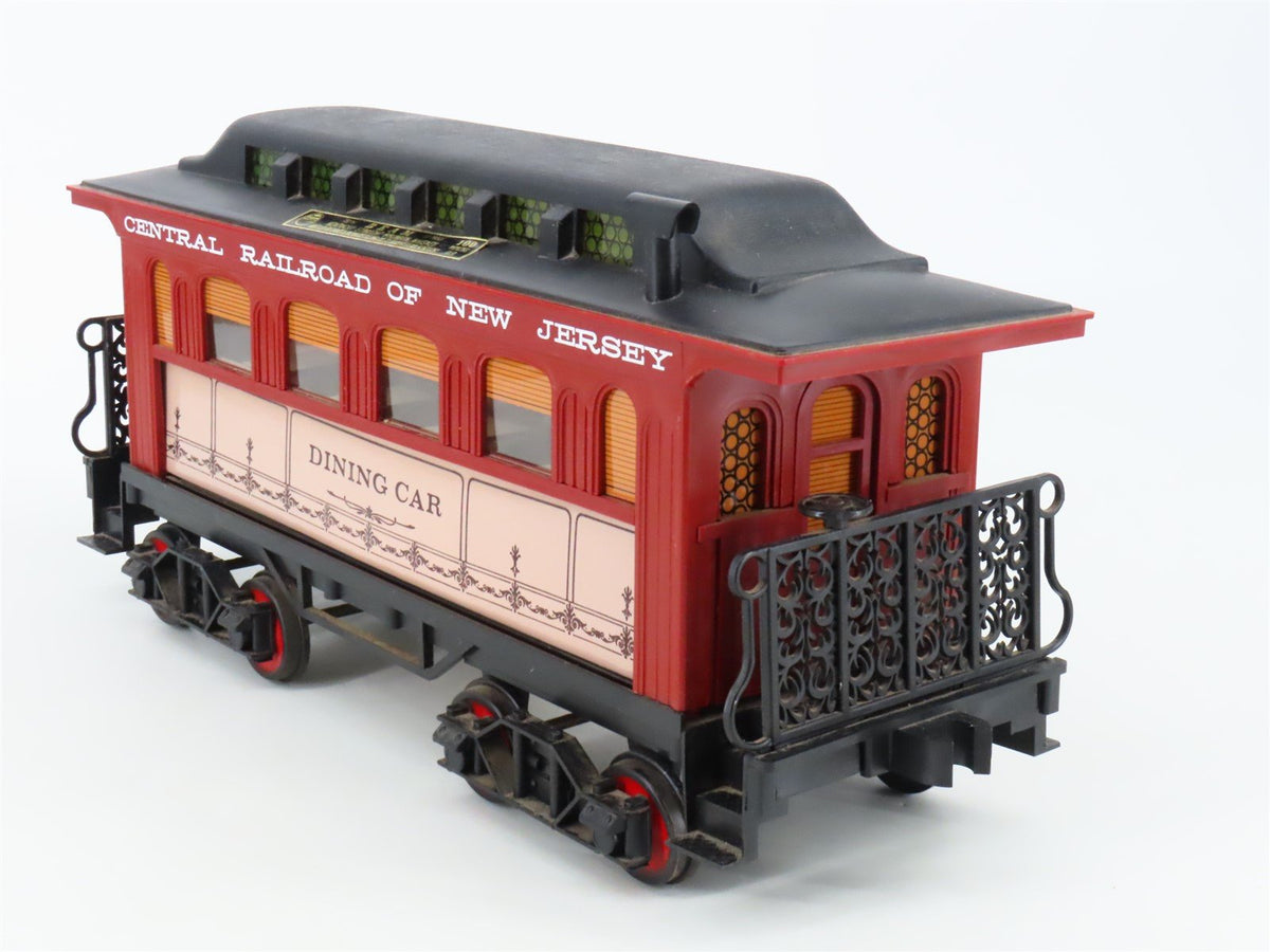 Jim Beam CNJ Central Railroad of New Jersey Dining Car Empty Whiskey Decanter