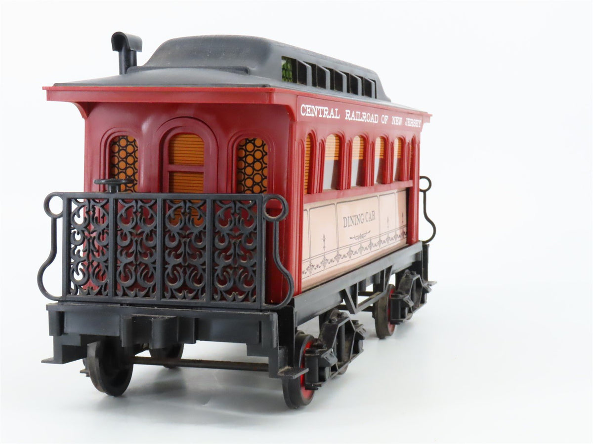 Jim Beam CNJ Central Railroad of New Jersey Dining Car Empty Whiskey Decanter