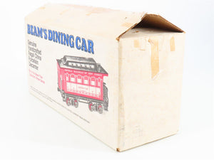 Jim Beam CNJ Central Railroad of New Jersey Dining Car Empty Whiskey Decanter