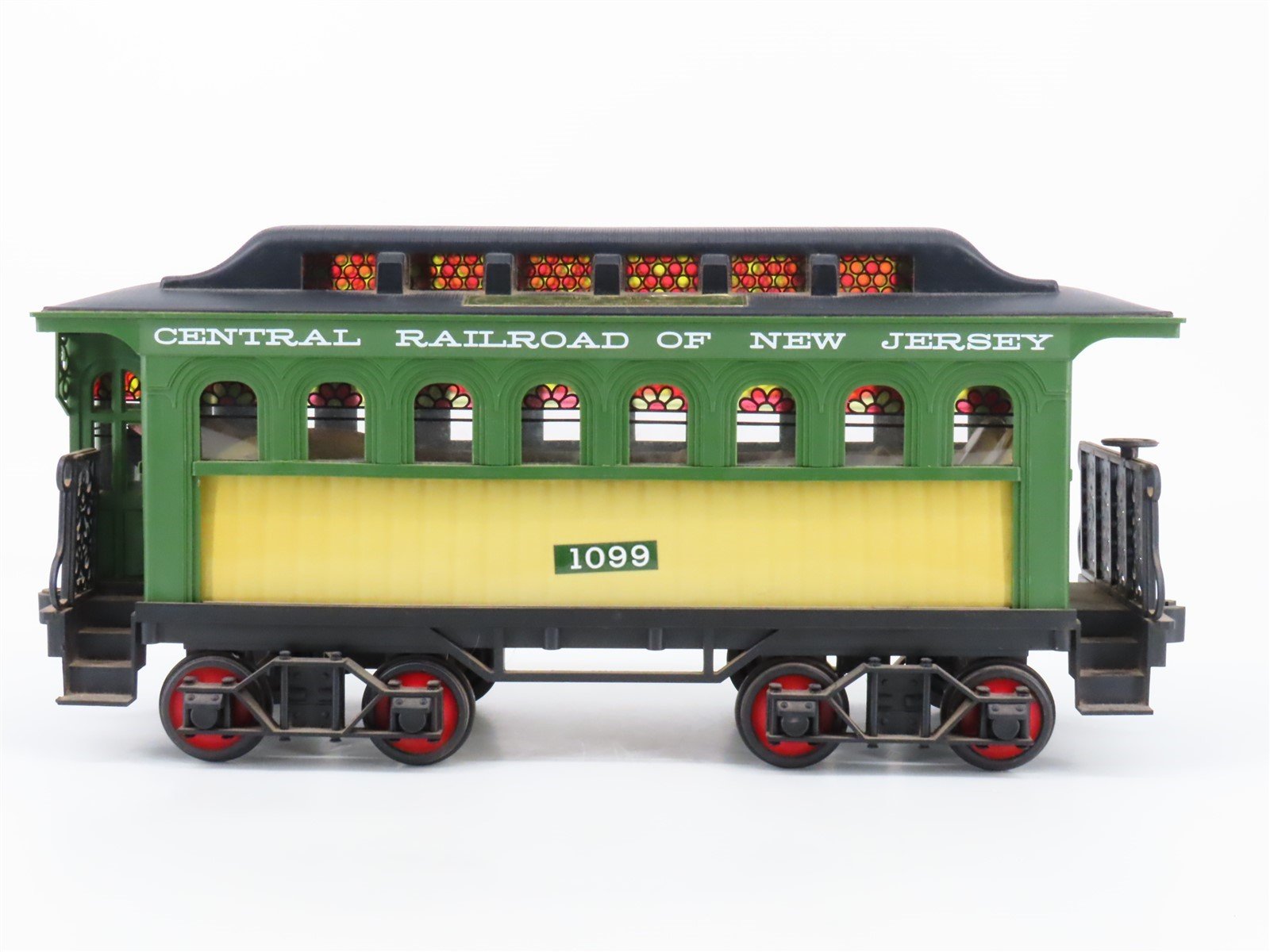 Jim Beam CNJ Central Railroad of New Jersey Passenger Car #1099 Empty Decanter
