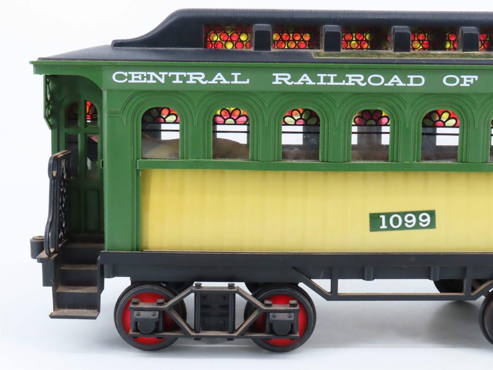 Jim Beam CNJ Central Railroad of New Jersey Passenger Car #1099 Empty Decanter