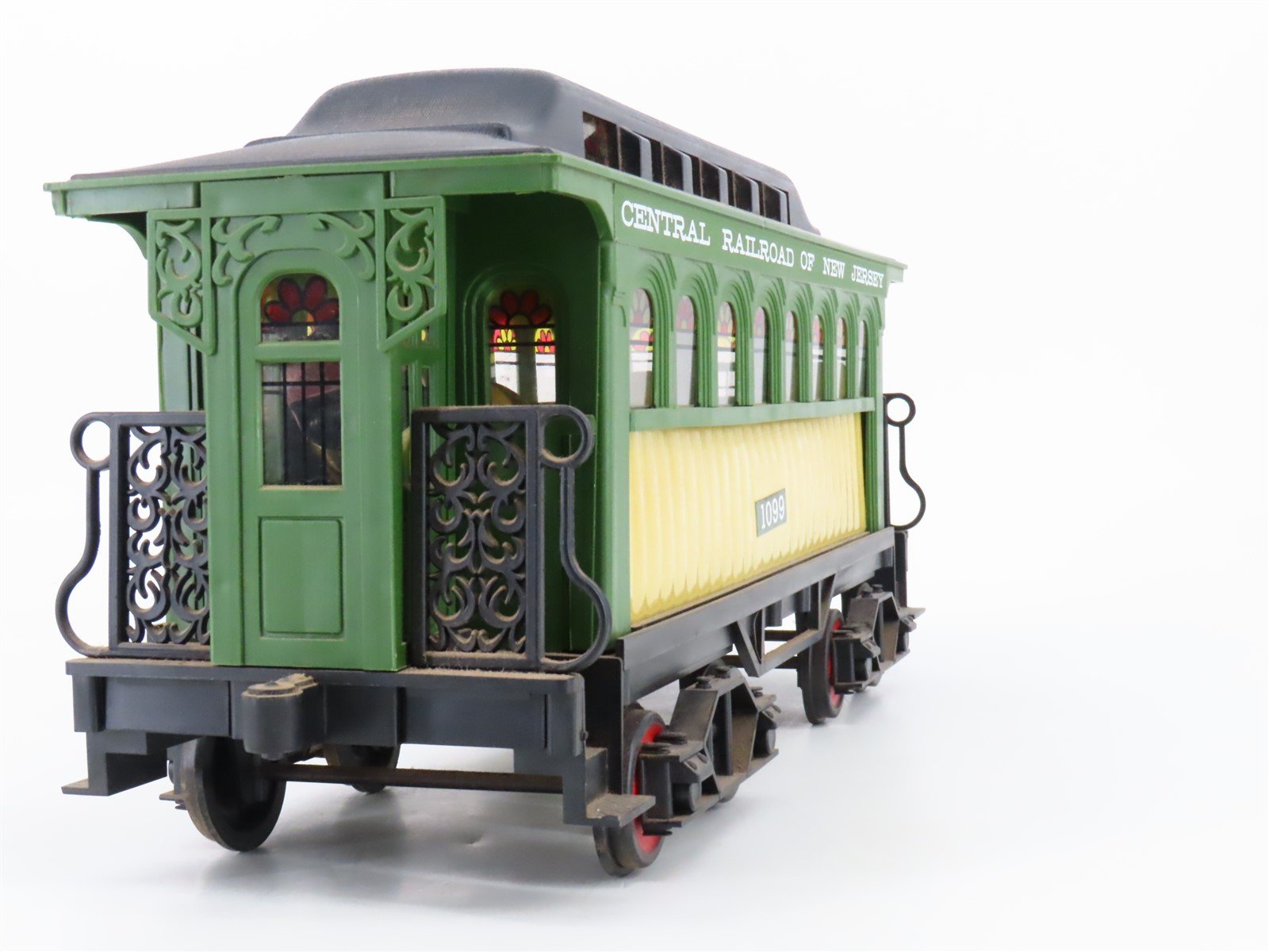 Jim Beam CNJ Central Railroad of New Jersey Passenger Car #1099 Empty Decanter