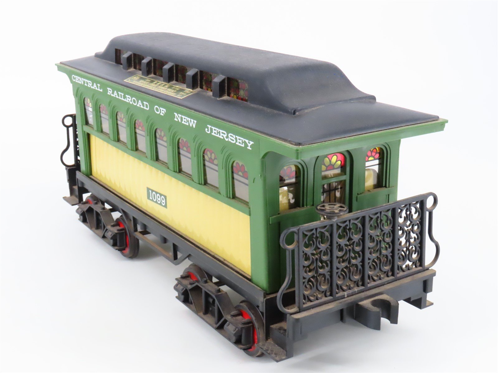 Jim Beam CNJ Central Railroad of New Jersey Passenger Car #1099 Empty Decanter