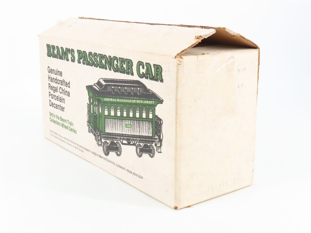Jim Beam CNJ Central Railroad of New Jersey Passenger Car #1099 Empty Decanter