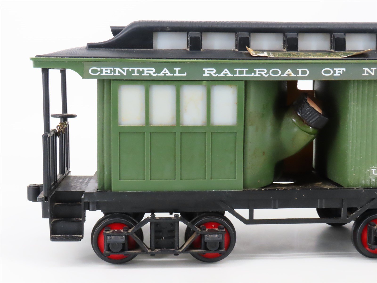 Jim Beam CNJ Central Railroad of New Jersey Baggage Car #5 Whiskey Decanter