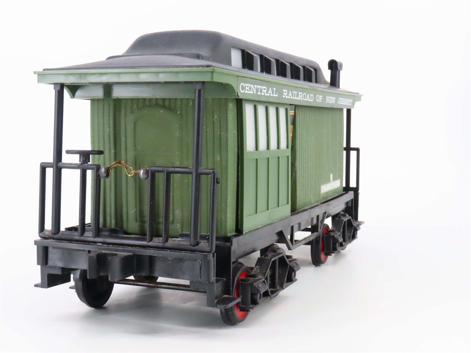 Jim Beam CNJ Central Railroad of New Jersey Baggage Car #5 Whiskey Decanter