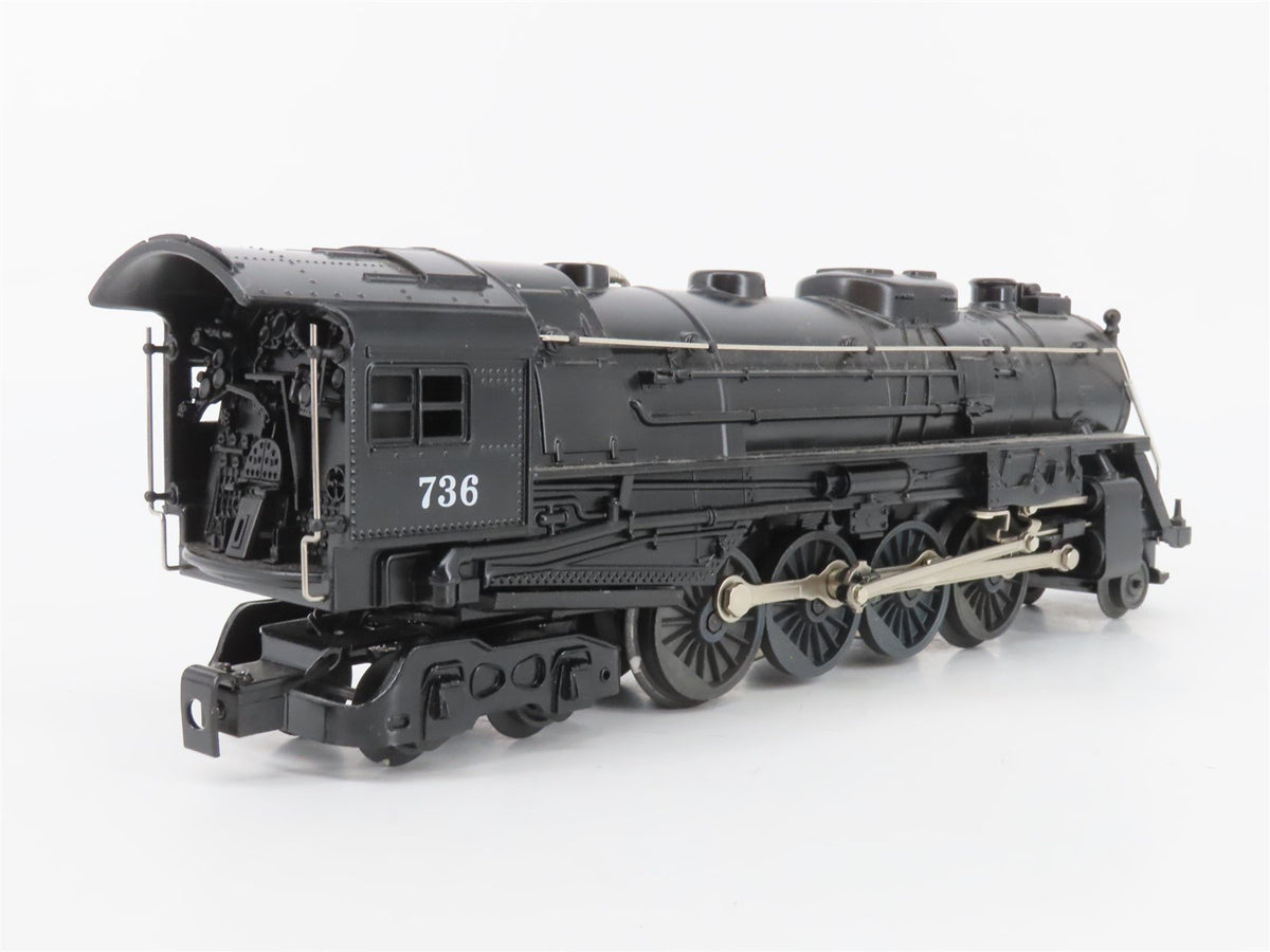 O Gauge 3-Rail Lionel 6-11130 Lionel Lines #736 Berkshire 2-8-4 Steam #736 wTMCC